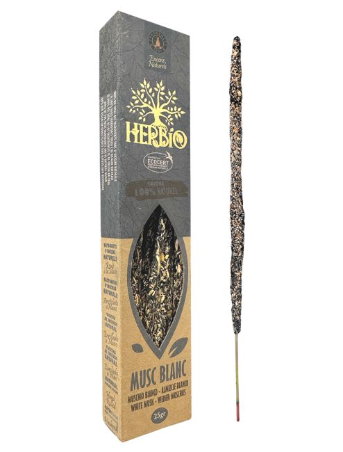 Incenso Smudge Muschio Bianco - Herbio Ecocert
