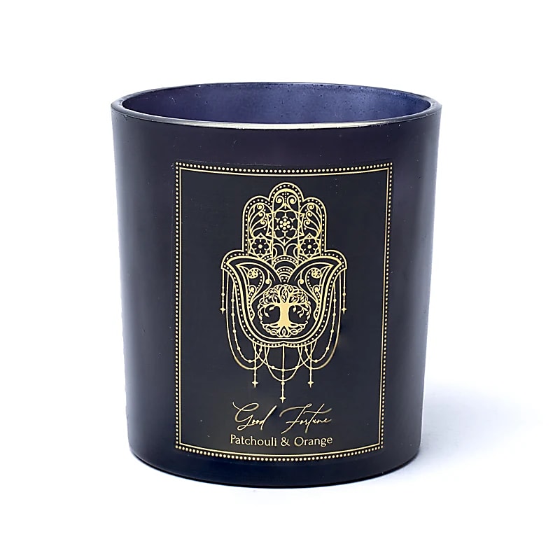 Candela "Good Fortune" - Patchouli e Arancia