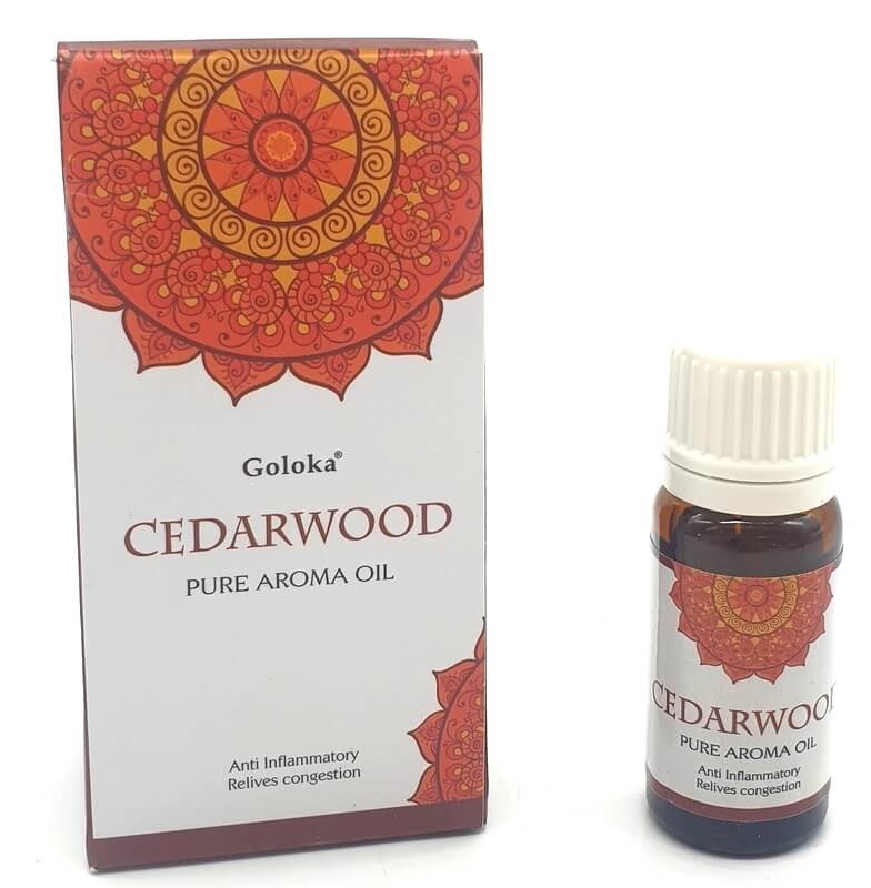Cedro - Olio Aromatico Goloka, 10 ml.
