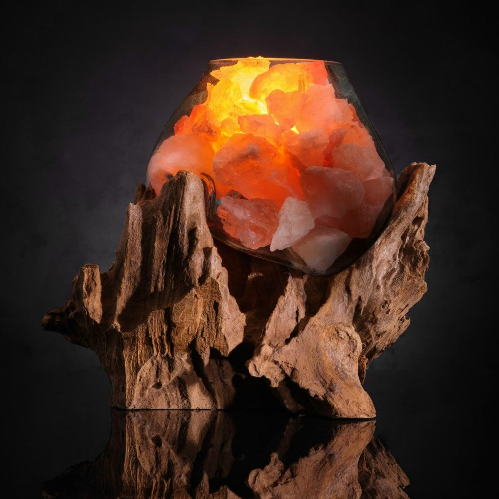 Lampada di Sale Himalayano "Unica"