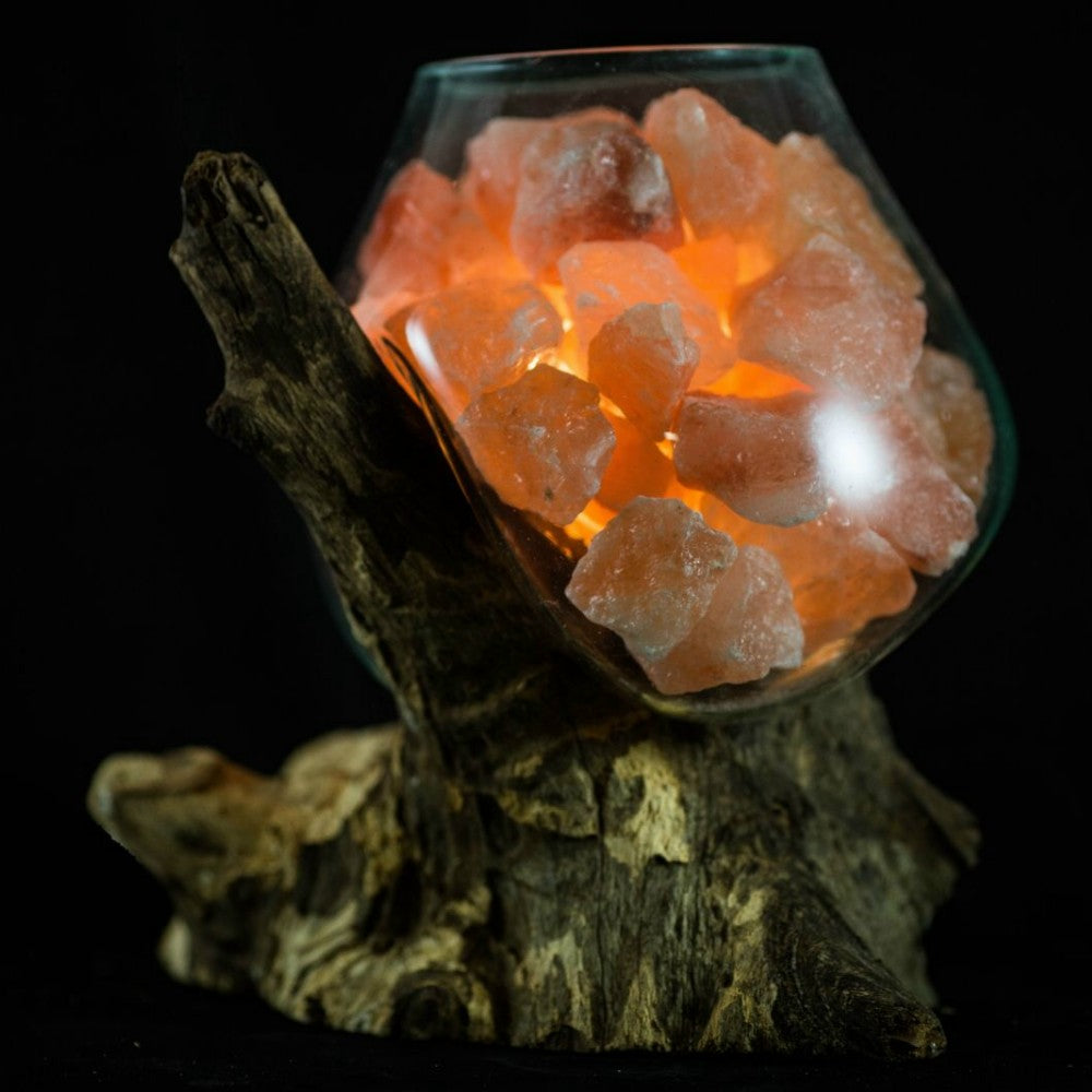 Lampada di Sale Himalayano "Unica"