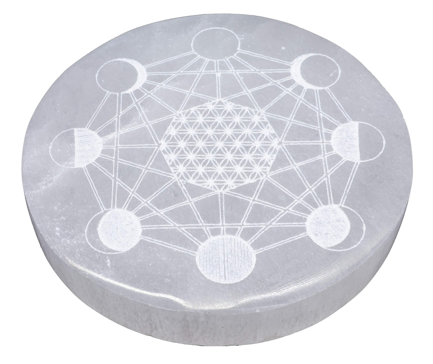Piastra Selenite "Ciclo Lunare"