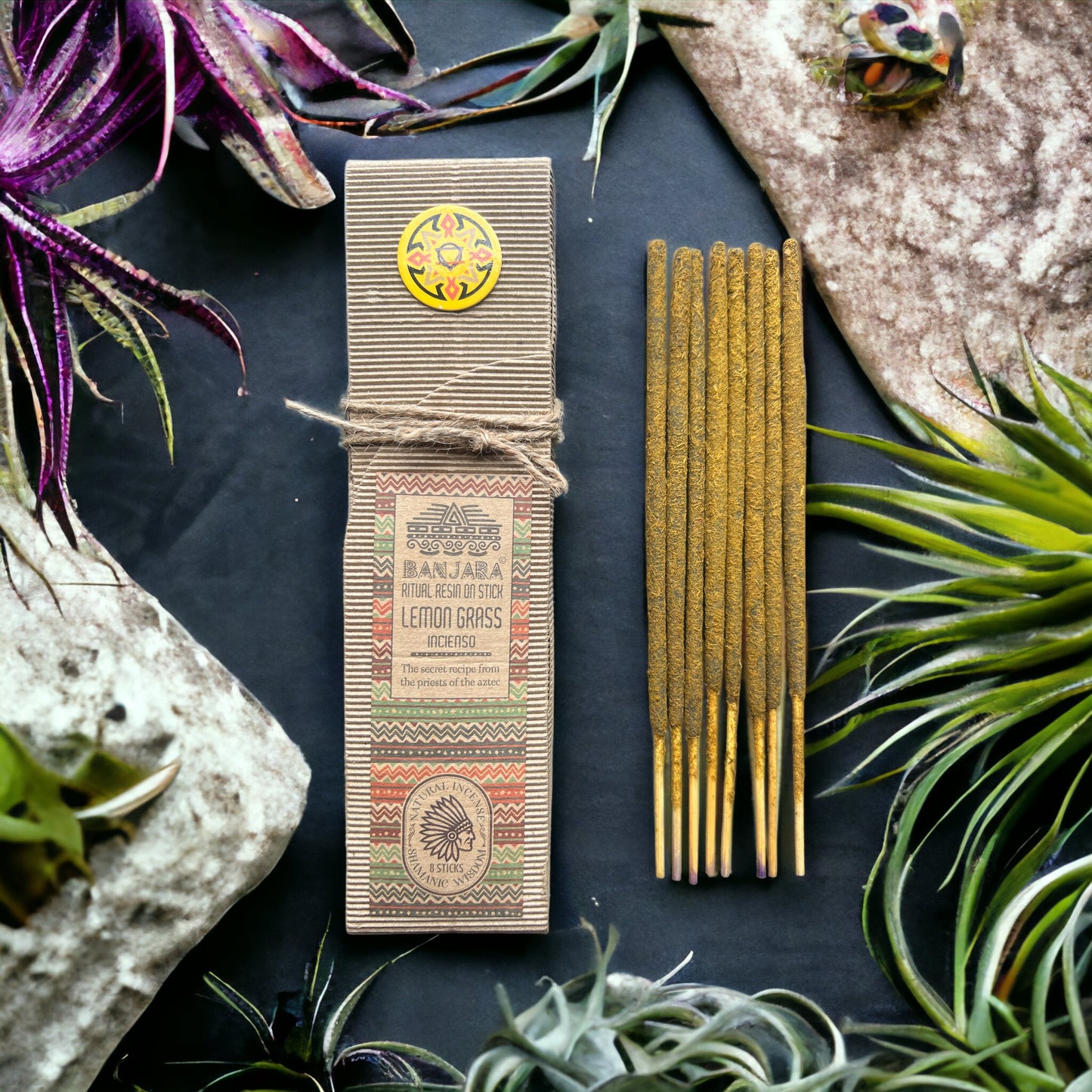 Resine su bastoncino Banjara - Lemongrass