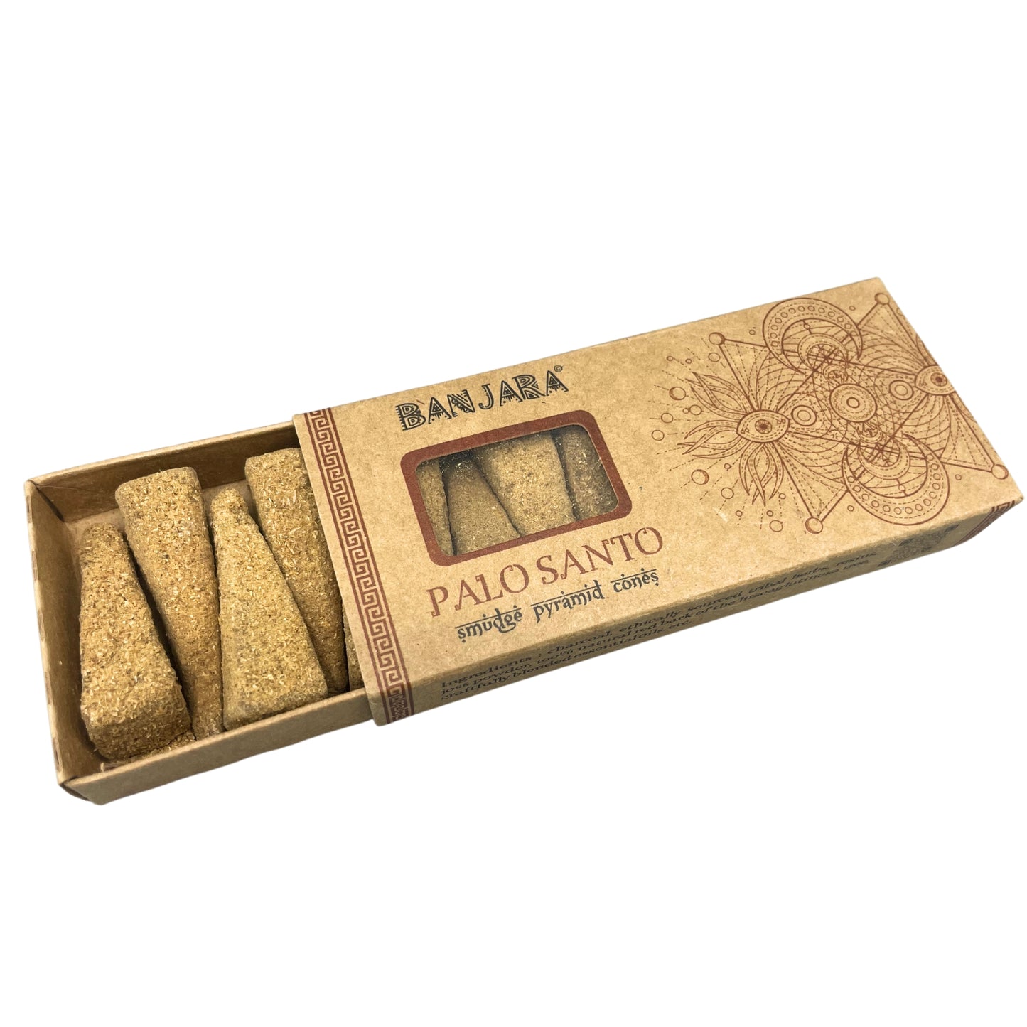 Coni Piramidali Smudge Banjara - Palo Santo