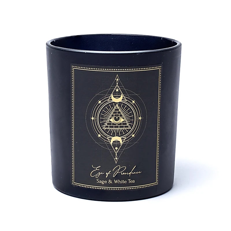 Candela "Eye of Providence" - Salvia e The Bianco