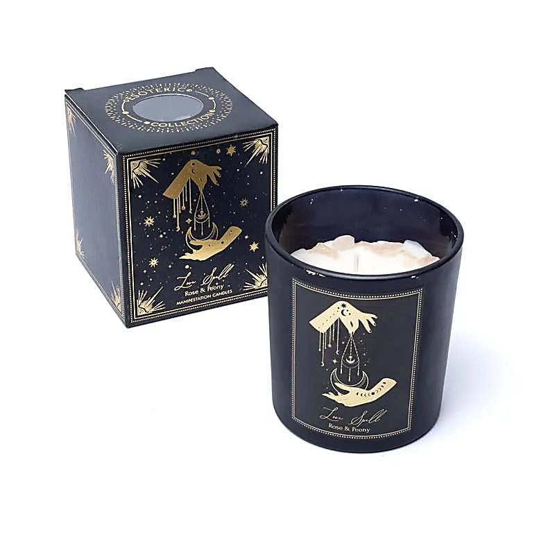 Candela "Love Spell" - Rosa e Peonia