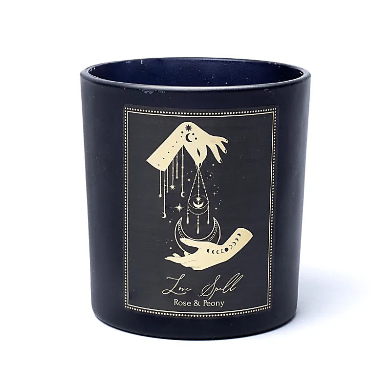 Candela "Love Spell" - Rosa e Peonia
