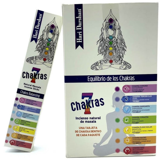 Incensi 7 Chakra Tribal Soul - Linea White