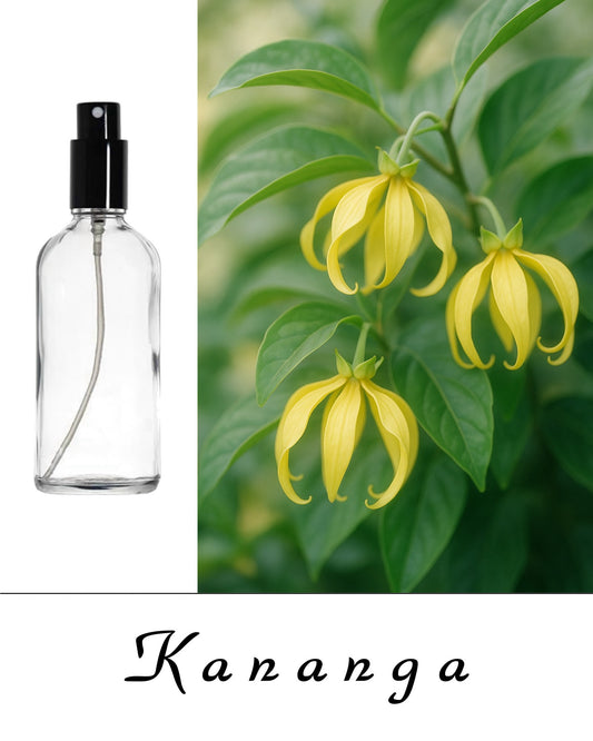 Acqua Kananga – Acqua Spirituale di Connessione, Dolcezza e Attrazione Energetica - Flacone spray 100 ml.