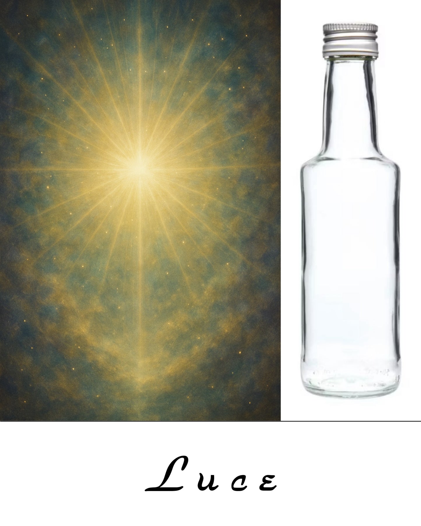 Luce – Acqua Energizzata alla Vibrazione della Guarigione Interiore - Bottiglietta da 200 ml.