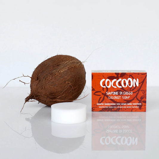 Shampoo-Sapone solido di cocco Coccoon