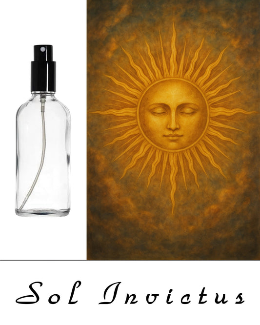 Sol Invictus – Acqua Energizzata al Potere del Sole Inarrestabile - Flacone spray 100 ml.