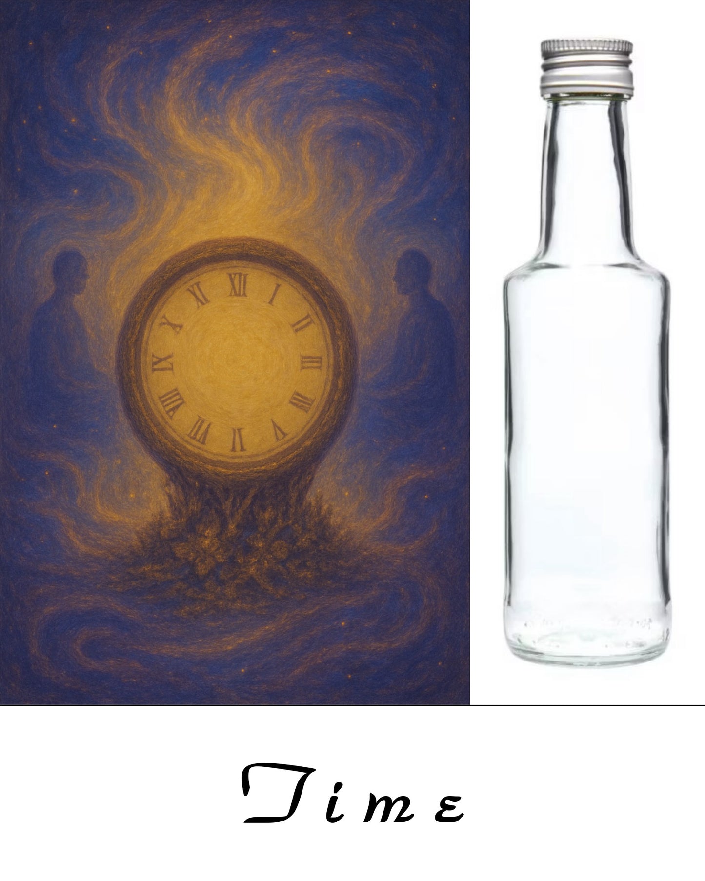 Time – Acqua Energizzata al Ritmo del Tempo Interiore - Bottiglietta da 200 ml.