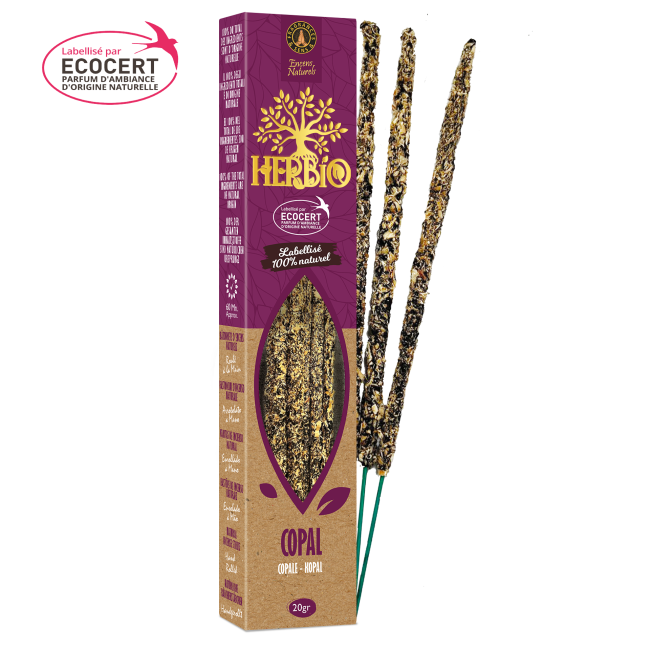 Incenso Smudge Copale - Herbio Ecocert