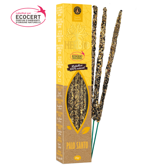Incenso Smudge Palo Santo - Herbio Ecocert