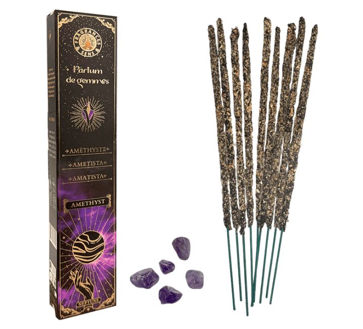 Ametista - Stick-Smudge per Cristalloterapia