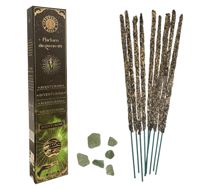 Avventurina - Stick-Smudge per Cristalloterapia
