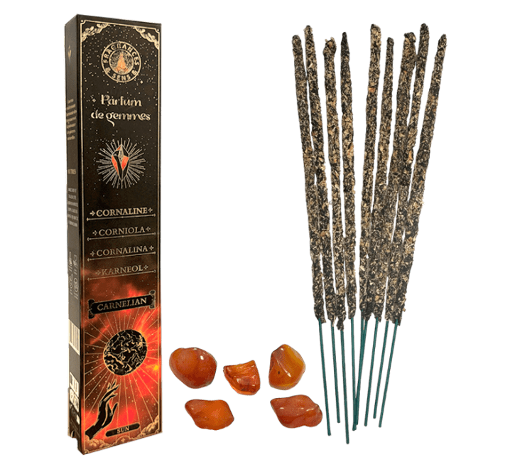 Corniola - Stick-Smudge per Cristalloterapia