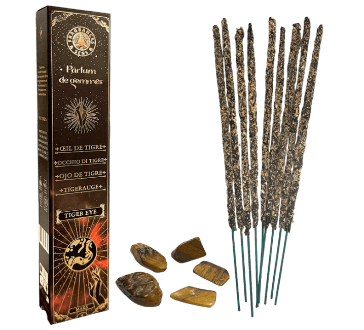 Occhio di Tigre - Stick-Smudge per Cristalloterapia